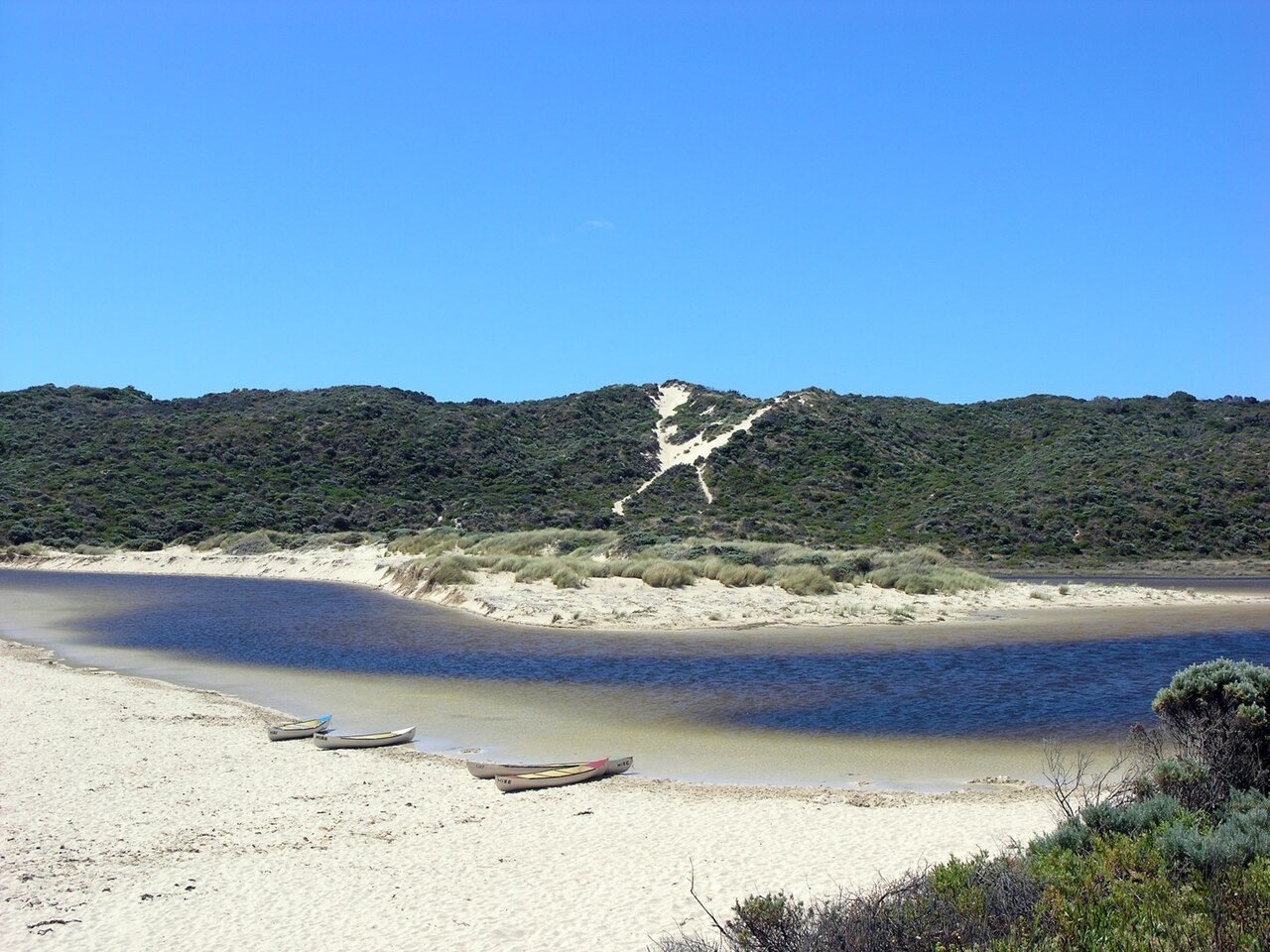 Margaret River mouth and beach, Western Australia